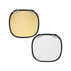 Collapsible Reflector Gold/White L (120cm)