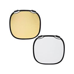 Collapsible Reflector Gold/White L (120cm)