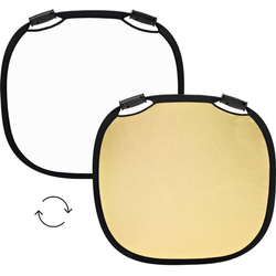 Collapsible Reflector Gold/White M (80cm)