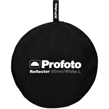 Collapsible Reflector Silver/White L (120cm)