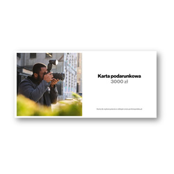 Karta podarunkowa Profoto 3000zł